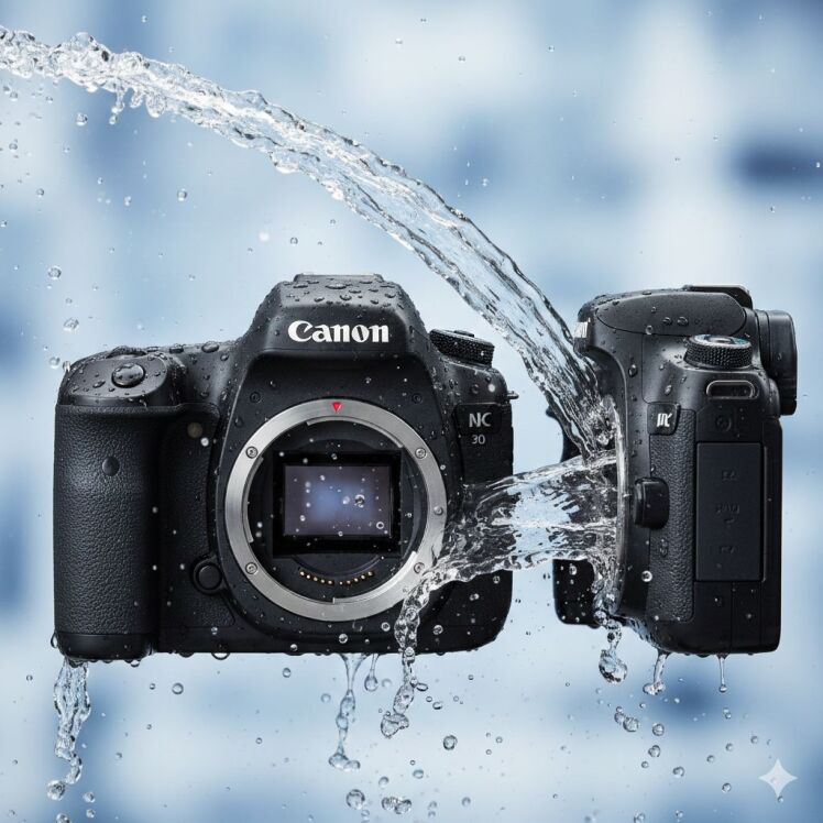 آب خوردگی دوربین کانن و راهنمای کامل نجات و تعمیر تخصصی بعد از نفوذ آب