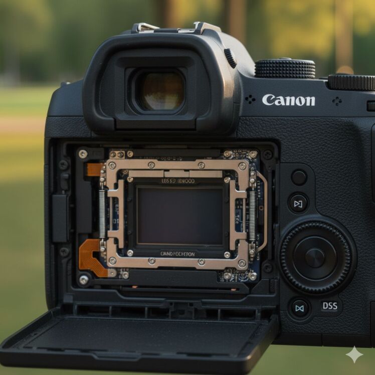 لرزشگیر کانن تعمیر سیستم لرزشگیر داخلی در دوربین‌های Canon R Series