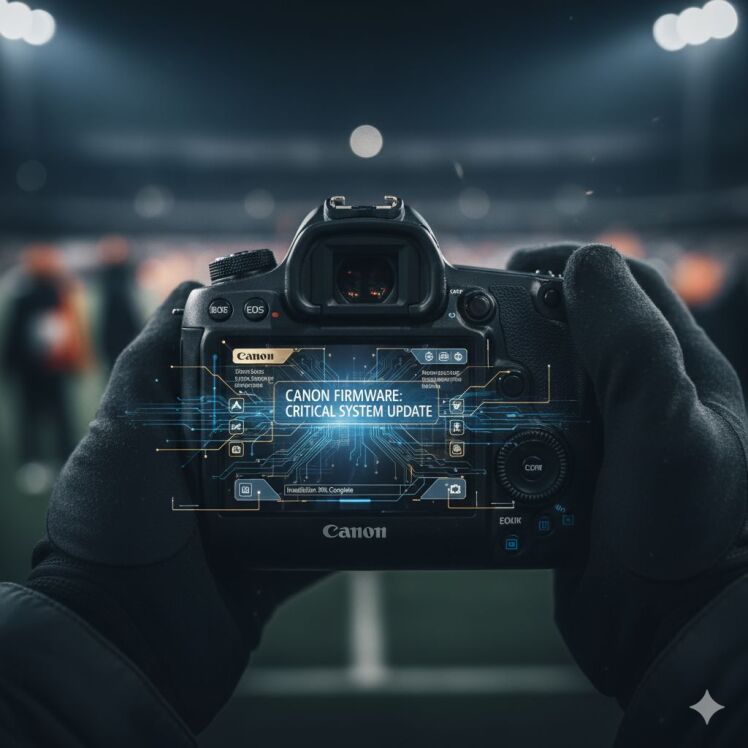 مشکلات نرم‌افزاری و آپدیت فریم‌ور | در دوربین‌های خبرنگاری کانن