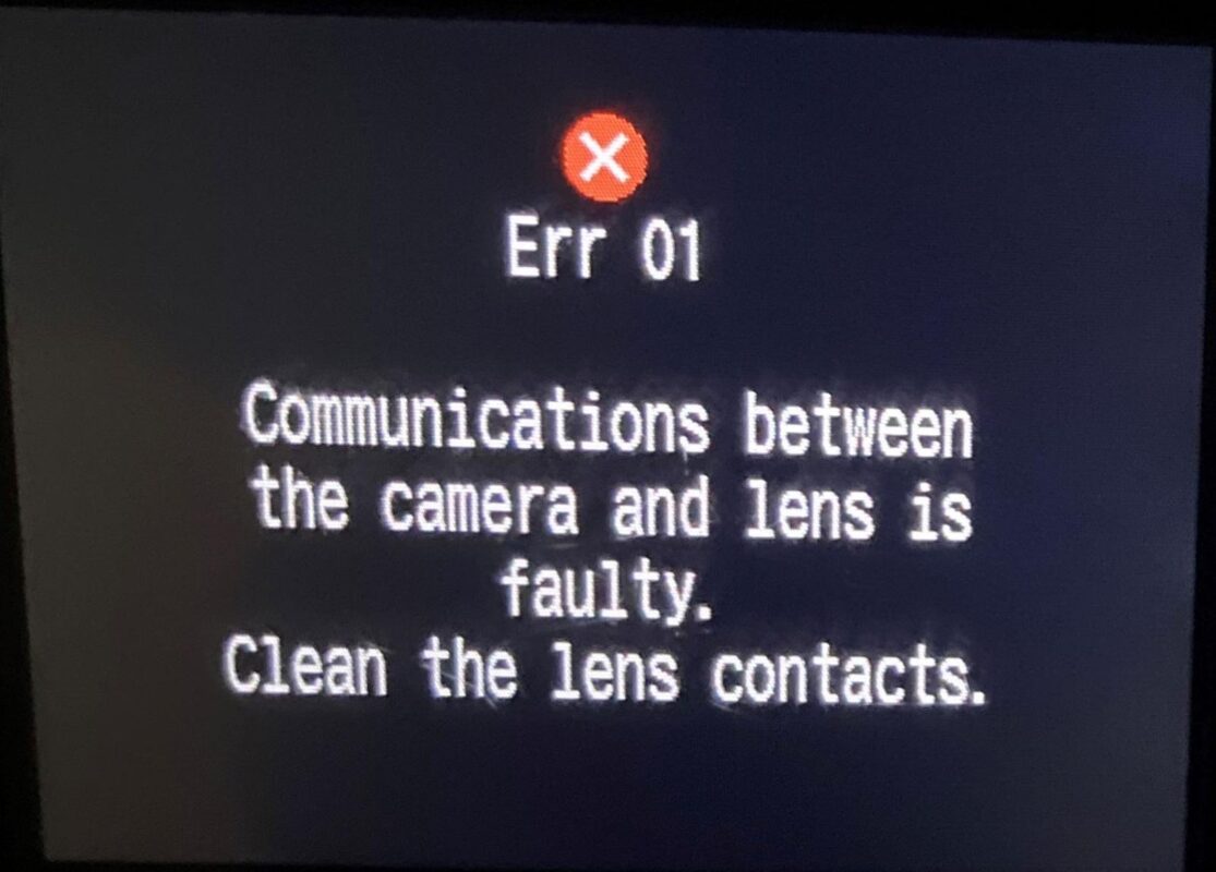 رفع خطاهای رایج (Error Codes) در دوربینهای حرفهای کانن مخصوص خبرنگاران