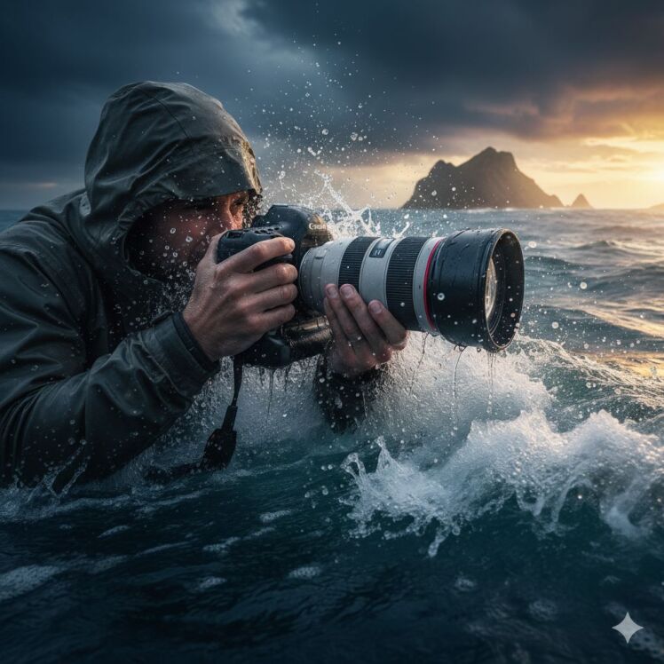 نگهداری ضدآب بودن |و مقاومت در برابر رطوبت دوربین‌های سری Canon EOS-1D