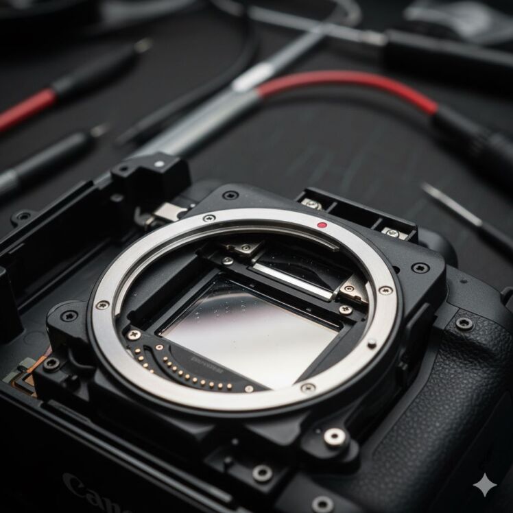 محافظت از سنسور دوربین کانن و راهنمای جلوگیری از ورود گرد و غبار