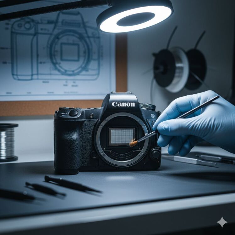 تعمیر سنسور RP | آسیب‌های ناشی از لکه‌گیری نامناسب و تماس دست در RP