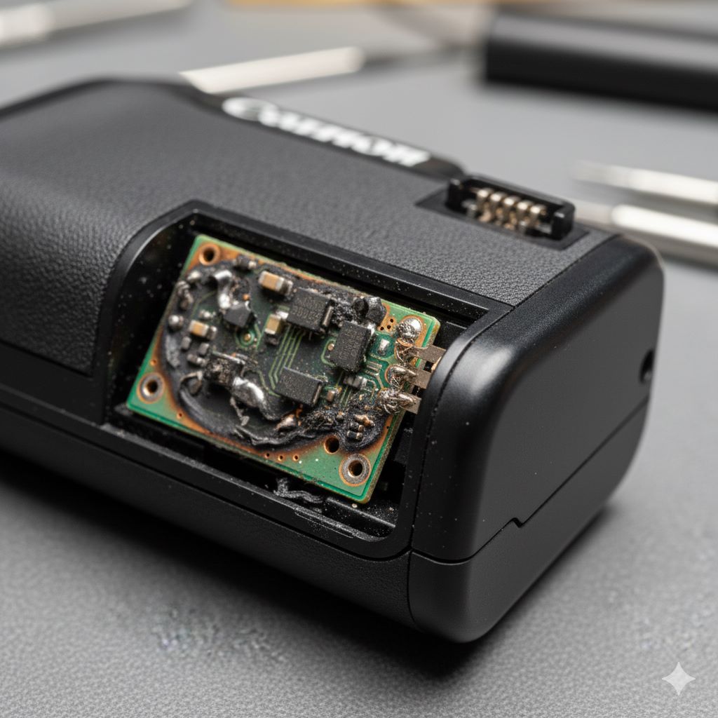 سوختگی برد گریپ باتری