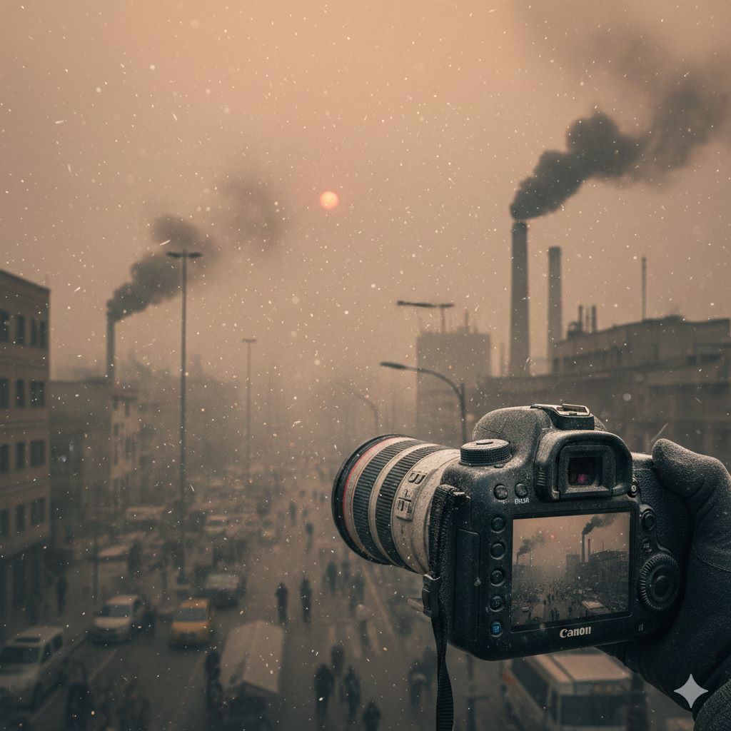 ورود ذرات ریز به داخل دوربین کانن