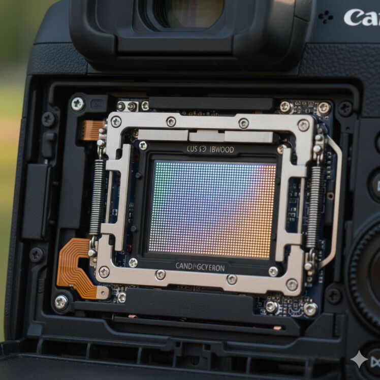 سنسور کانن بازسازی و تمیزکاری سنسورهای CMOS در دوربین‌های Canon