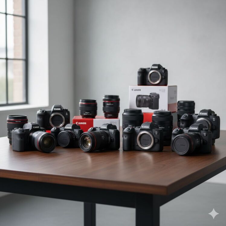 تفاوت دوربین های آینه ای و بدون آینه کانن در دنیای عکاسان