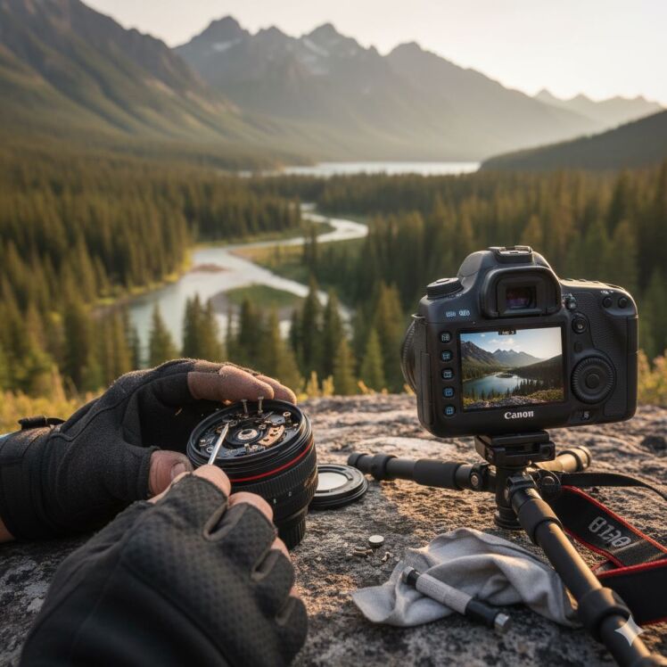 مشکل فوکوس | تعمیر فوکوس خودکار لنز Canon EF و EF-S؛ دلایل قفل شدن AF