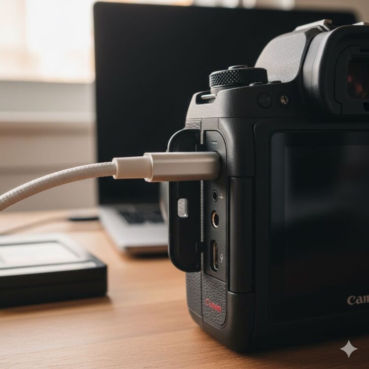 تعمیر پورت USB کانن خرابی درگاه ارتباطی دوربین‌های Canon